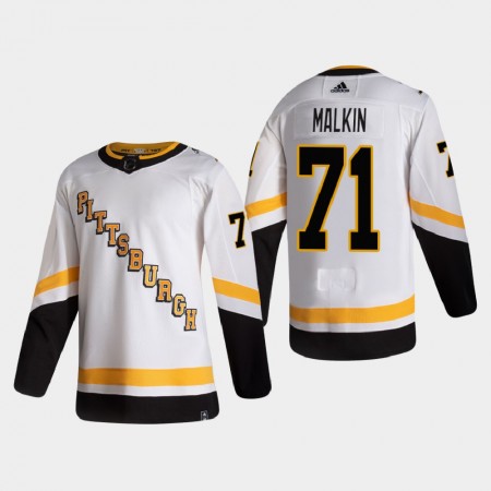 Herren Eishockey Pittsburgh Penguins Trikot Evgeni Malkin 71 2020-21 Reverse Retro Authentic